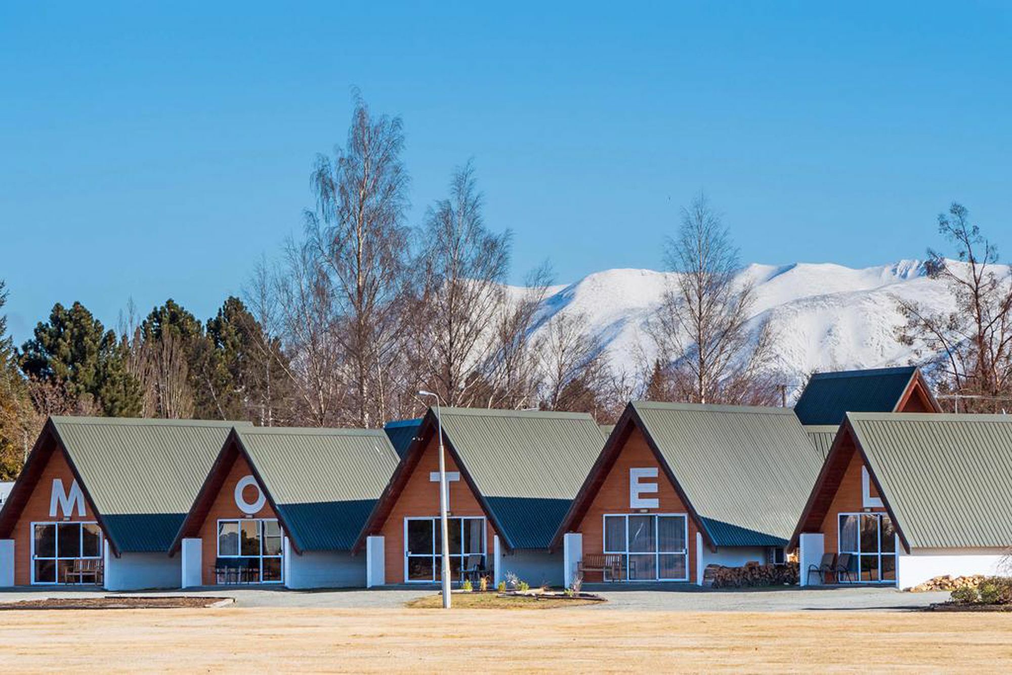 Mountain Chalets Motel Twizel Exterior foto